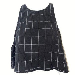 AMERICAN APPAREL | Cropped Open Back Tank Top Small